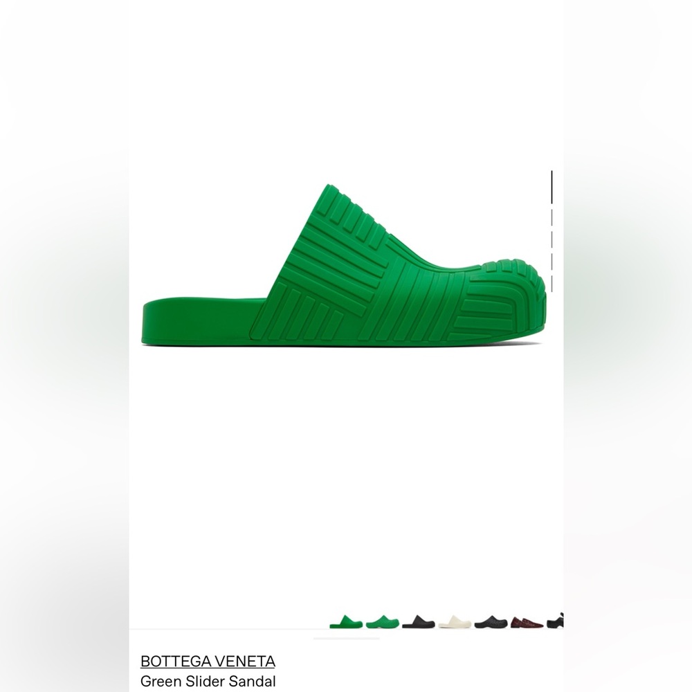 Bottega Veneta Rubber Slide Mule